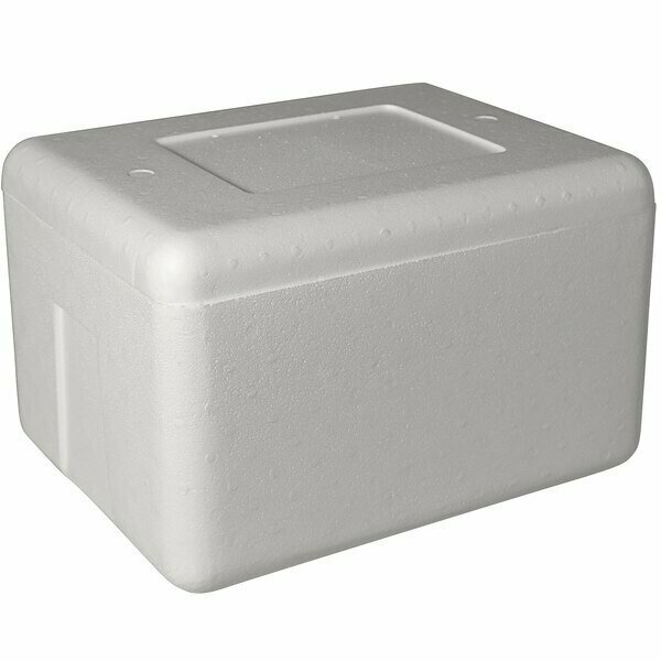 Plastilite Insulated Foam Cooler 18'' x 12 3/4'' x 11 1/8'' - 1 1/2'' Thick 451INTTG22